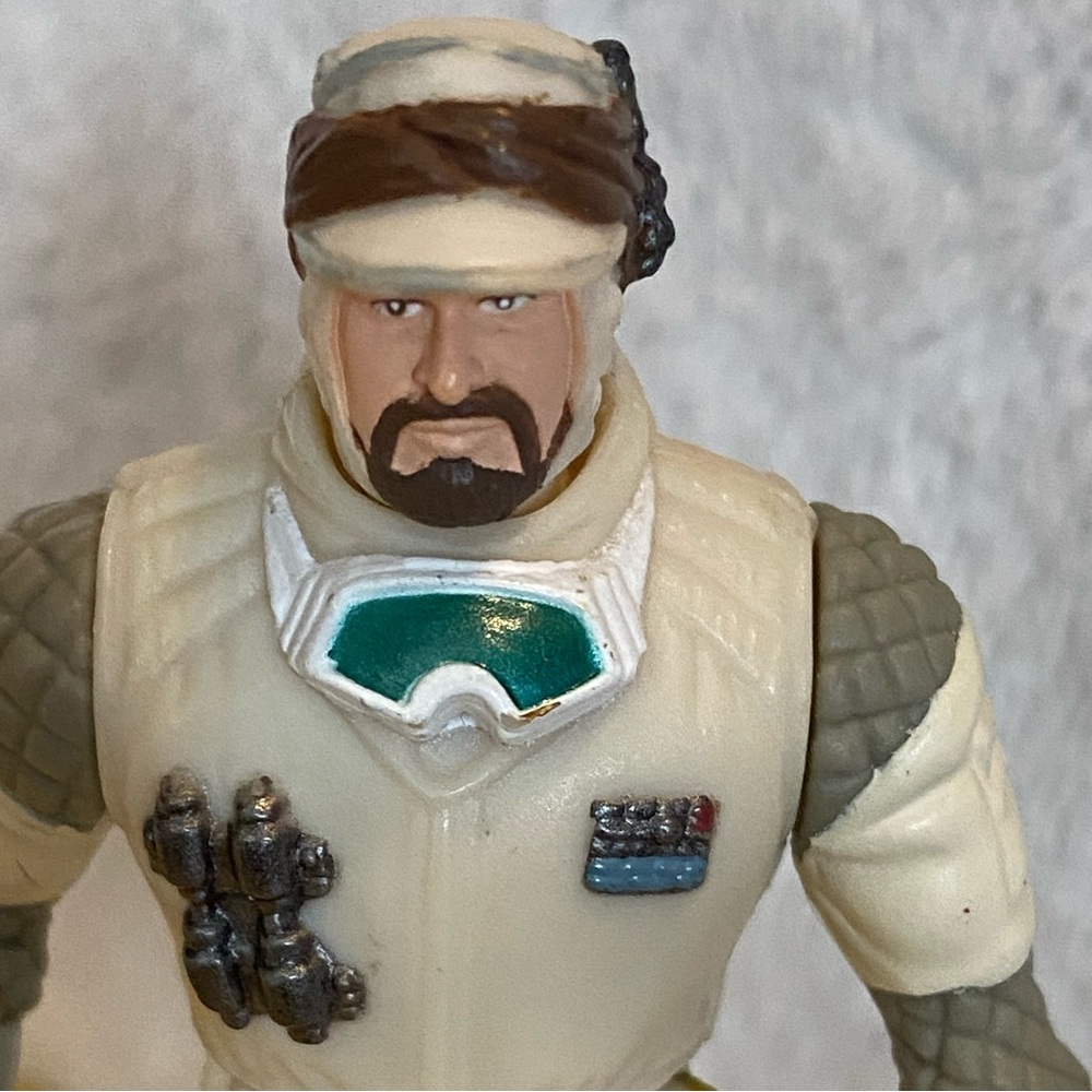 1997 VTG LOOSE Star Wars Hoth Rebel Soldier Figure Kenner No Accessories - Picture 2 of 9